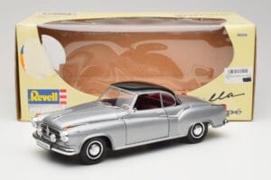 Borgward Isabella Coupe Grey & Black Revell 1:18 8989 Diecast - image 2 of 8