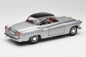 Borgward Isabella Coupe Grey & Black Revell 1:18 8989 Diecast - image 5 of 8