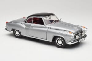 Borgward Isabella Coupe Grey & Black Revell 1:18 8989 Diecast - image 6 of 8