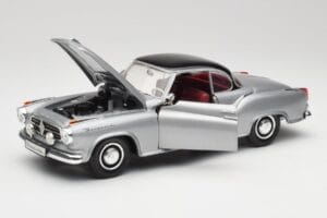 Borgward Isabella Coupe Grey & Black Revell 1:18 8989 Diecast - image 8 of 8