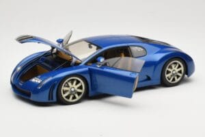 Bugatti EB 18.3 Chiron Blue AUTOart 1:18 70911 Diecast - image 2 of 8