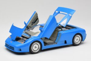 Bugatti EB110 Blue Bburago 1:18 3035 Diecast - image 2 of 8