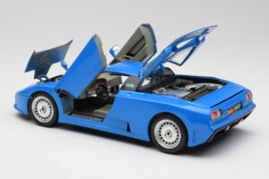 Bugatti EB110 Blue Bburago 1:18 3035 Diecast - image 6 of 8