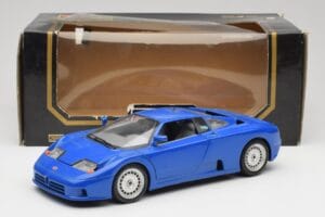Bugatti EB110 Dark Blue Bburago 1:18 3035-DB Diecast - image 8 of 8