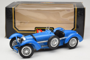 Bugatti Type 59 Blue Bburago 1:18 3005-M1 Diecast - image 5 of 5