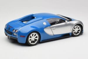 Bugatti Veyron Edition Centenaire Chrome Blue Minichamps 1:18 100110850 Diecast - image 3 of 8