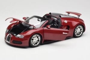 Bugatti Veyron Grand Sport Red Minichamps 1:18 100110832 Diecast - image 2 of 9