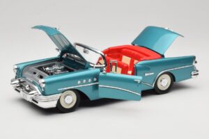 Buick Century Convertible Blue Mira 1:18 6134 Diecast - image 2 of 8