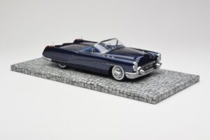 Buick Wildcat I Concept Dark Blue Minichamps 1:18 107141331 Diecast - image 4 of 6