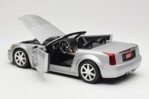 Cadillac XLR Cabrio Silver Hot Wheels 1:18 53838 Diecast - image 5 of 8