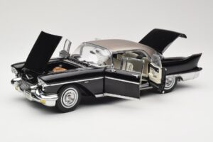 Cadillac Brougham Black Sun Star 1:18 4001 Diecast - image 2 of 8