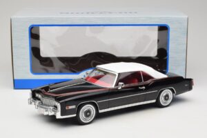 Cadillac Eldorado Convertible Black MCG 1:18 MCG18473 Diecast - image 8 of 8