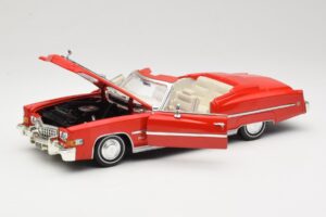 Cadillac Eldorado Convertible Red Anson 1:18 30387 Diecast - image 2 of 8
