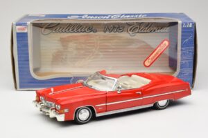 Cadillac Eldorado Convertible Red Anson 1:18 30387 Diecast - image 8 of 8