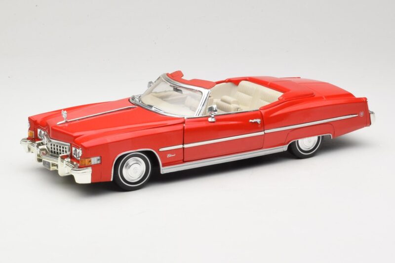Cadillac Eldorado Convertible Red Anson 1:18 30387 Diecast