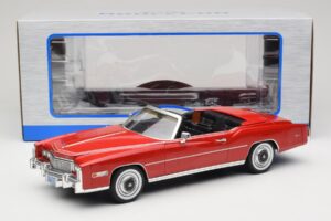 Cadillac Eldorado Convertible Red MCG 1:18 MCG18471 Diecast - image 8 of 8