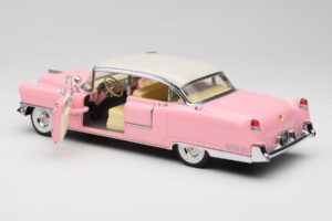 Cadillac Fleetwood Elvis Presley Pink MRC 1:18 LIC1000 Diecast - image 5 of 8