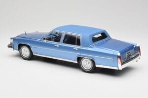 Cadillac Fleetwood Brougham Blue Metallic MCG 1:18 MCG18252 Diecast - image 5 of 6