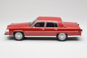 Cadillac Fleetwood Brougham Dark Red Metallic MCG 1:18 MCG18251 Diecast - image 5 of 6