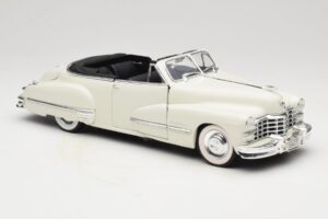 Cadillac Series 62 Convertible White Anson 1:18 30335 Diecast - image 6 of 8