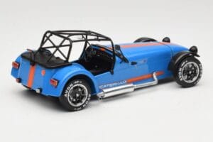 Caterham Seven Blue Solido 1:18 S1801802 Diecast - image 2 of 6
