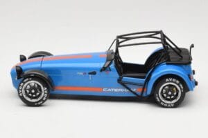 Caterham Seven Blue Solido 1:18 S1801802 Diecast - image 3 of 6