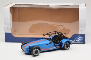 Caterham Seven Blue Solido 1:18 S1801802 Diecast - image 6 of 6