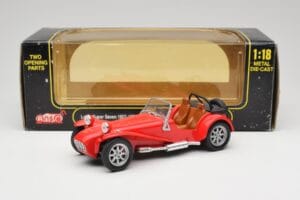 Caterham Super Seven Series 3 Red Anson 1:18 30317-W Diecast - image 8 of 8
