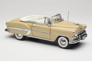 Chevrolet Bel Air Convertible Cream Sun Star 1:18 1623 Diecast - image 6 of 8