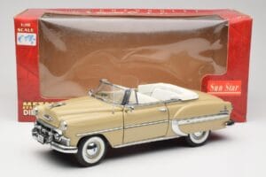 Chevrolet Bel Air Convertible Cream Sun Star 1:18 1623 Diecast - image 8 of 8