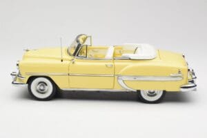 Chevrolet Bel Air Convertible Yellow Sun Star 1:18 1712 Diecast - image 4 of 8