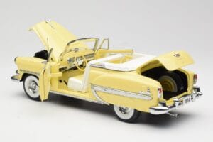 Chevrolet Bel Air Convertible Yellow Sun Star 1:18 1712 Diecast - image 5 of 8