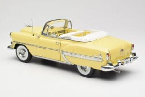 Chevrolet Bel Air Convertible Yellow Sun Star 1:18 1712 Diecast - image 7 of 8