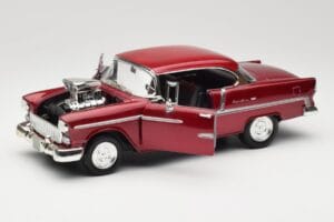 Chevrolet Bel Air Red Motormax 1:18 73100TC-M1 Diecast - image 2 of 8