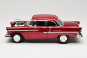 Chevrolet Bel Air Red Motormax 1:18 73100TC-M1 Diecast - image 4 of 8