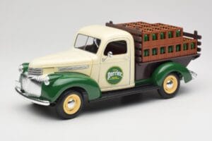 Chevrolet Brasseur Perrier Delivery Van Green Solido 1:18 203243 Diecast