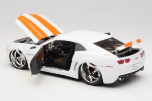 Chevrolet Camaro Concept Tuned White Jada 1:18 63014 Diecast - image 5 of 8