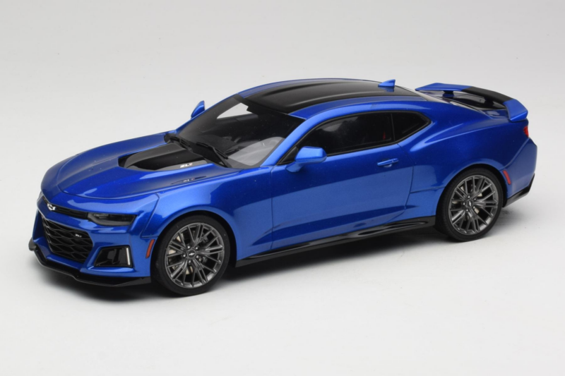 Chevrolet Camaro ZL1 Gen 6 Blue GT Spirit 1:18 Chevrolet Camaro ZL1 Gen 6 Blue GT Spirit 1:18 GT177 Resin