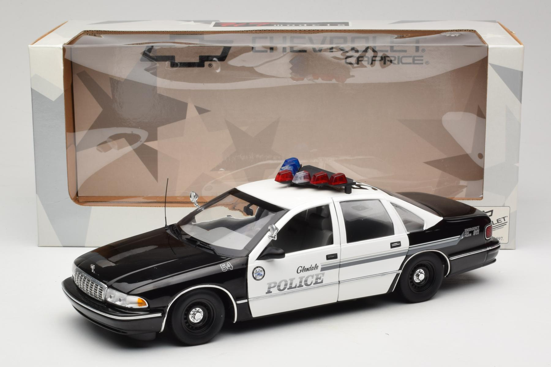 UT Models Chevrolet Caprice 1:18 Glendale Police