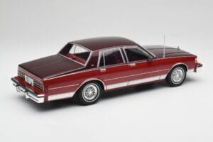 Chevrolet Caprice Red Metallic MCG 1:18 MCG18361 Diecast - image 2 of 6
