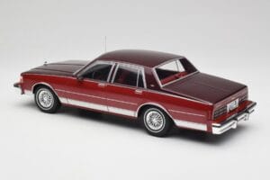 Chevrolet Caprice Red Metallic MCG 1:18 MCG18361 Diecast - image 5 of 6