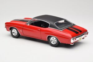 Chevrolet Chevelle SS 454 Red Maisto 1:18 531892 Diecast - image 7 of 8
