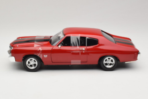 Chevrolet Chevelle SS Fast & Furious Red Johnny Lightning 1:18 39578 Diecast - image 3 of 6