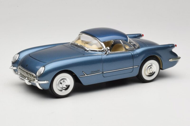 Chevrolet Corvette C1 Blue Mira 1:18 Chevrolet Corvette C1 Blue Mira 1:18 6105 Diecast