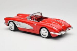 Chevrolet Corvette C1 Red Motormax 1:18 73100TC Diecast - image 7 of 8