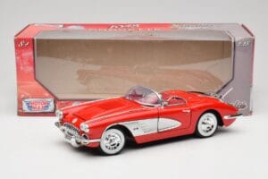 Chevrolet Corvette C1 Red Motormax 1:18 73100TC Diecast - image 8 of 8