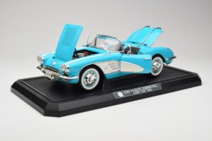 Chevrolet Corvette C1 Hard Top Blue Solido 1:12 1202-M1 Diecast - image 2 of 8