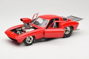 Chevrolet Corvette C3 Dragster Red Hot Wheels 1:18 29226 Diecast - image 2 of 8