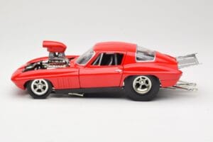 Chevrolet Corvette C3 Dragster Red Hot Wheels 1:18 29226 Diecast - image 4 of 8