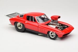 Chevrolet Corvette C3 Dragster Red Hot Wheels 1:18 29226 Diecast - image 6 of 8